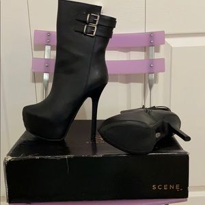 Never worn Just Fab Tezra Boots